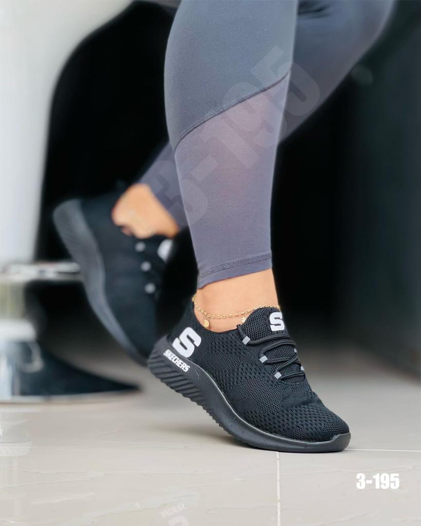 Tenis Skechers Tipo Media