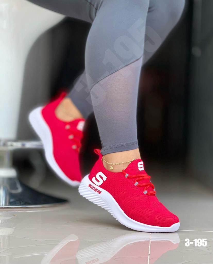 Tenis Skechers Tipo Media