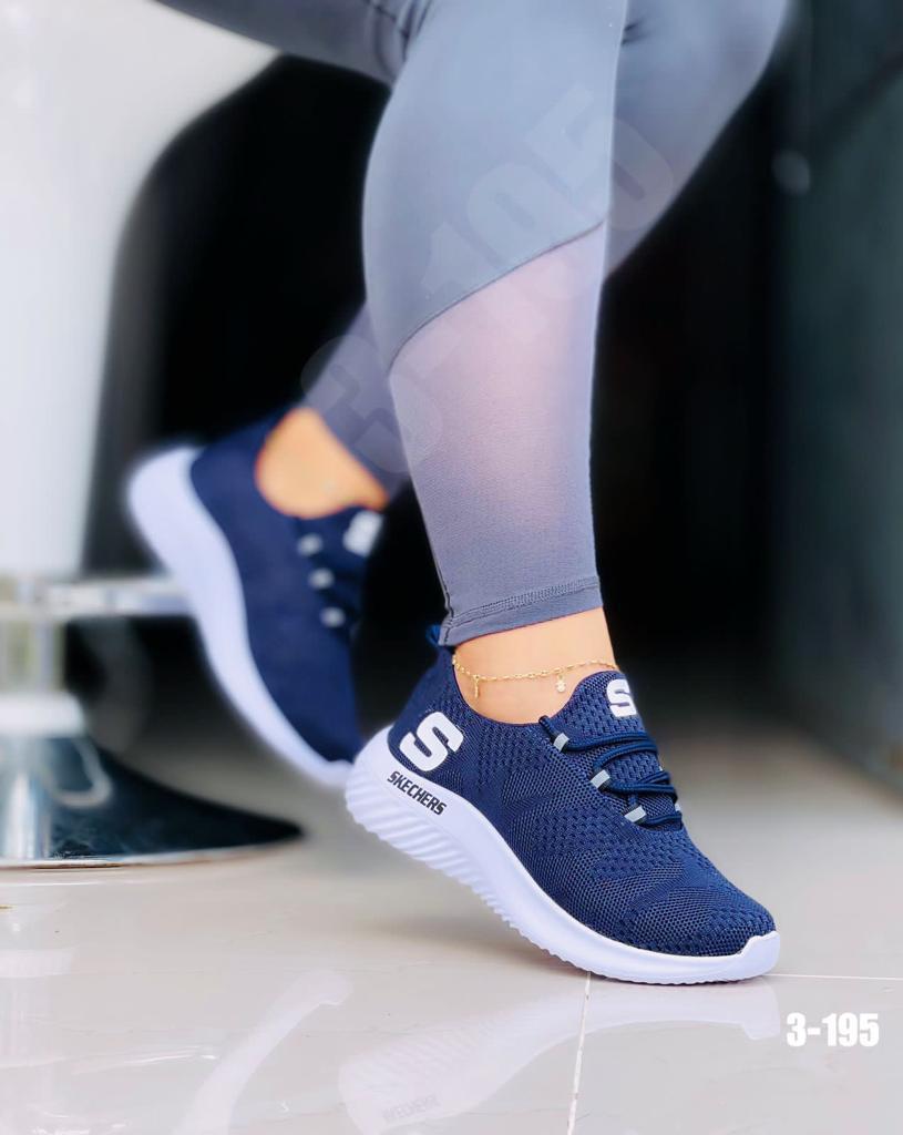 Tenis Skechers Tipo Media