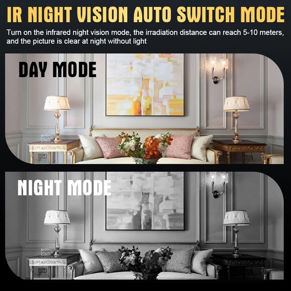 MINI CAMARA ESPIA IP X6 APP HDWIFICAMPR