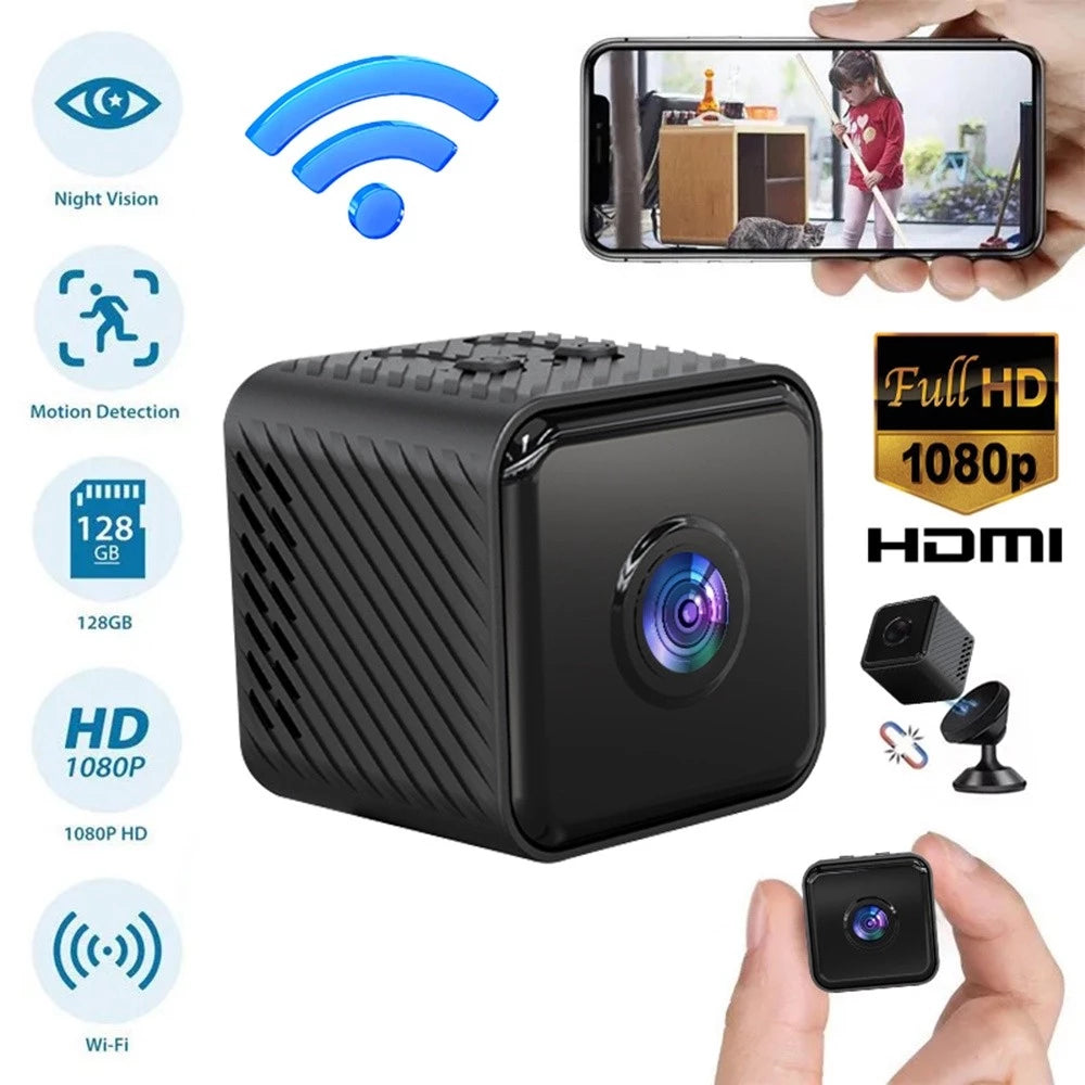 MINI CAMARA ESPIA IP X6 APP HDWIFICAMPR