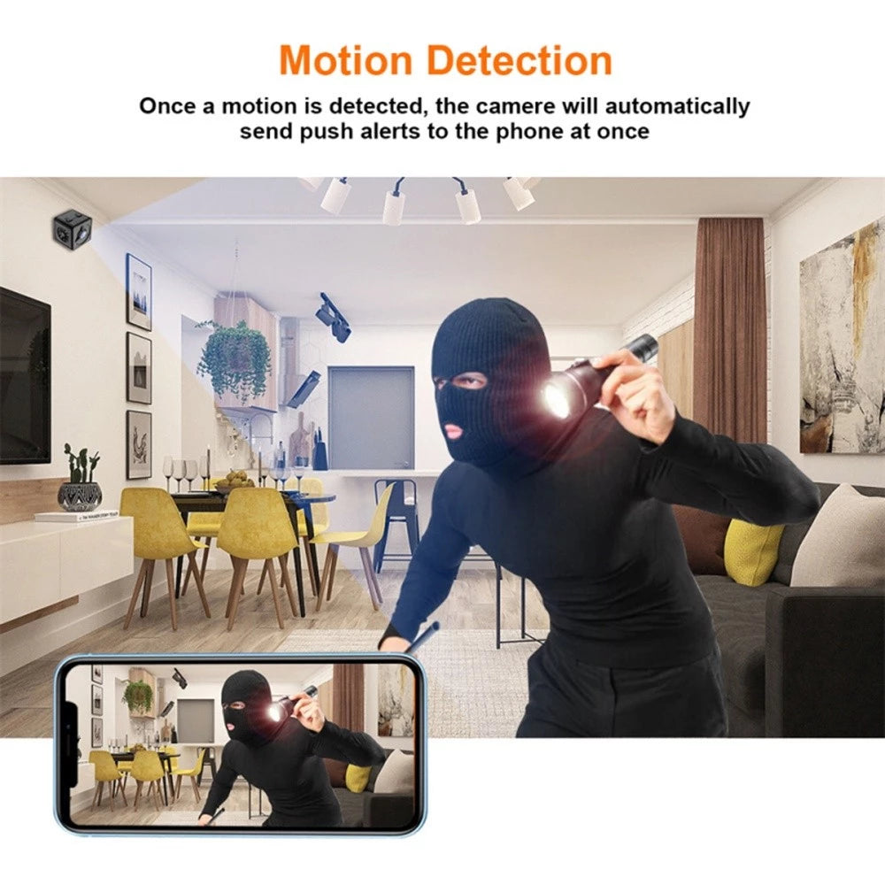 MINI CAMARA ESPIA IP X6 APP HDWIFICAMPR