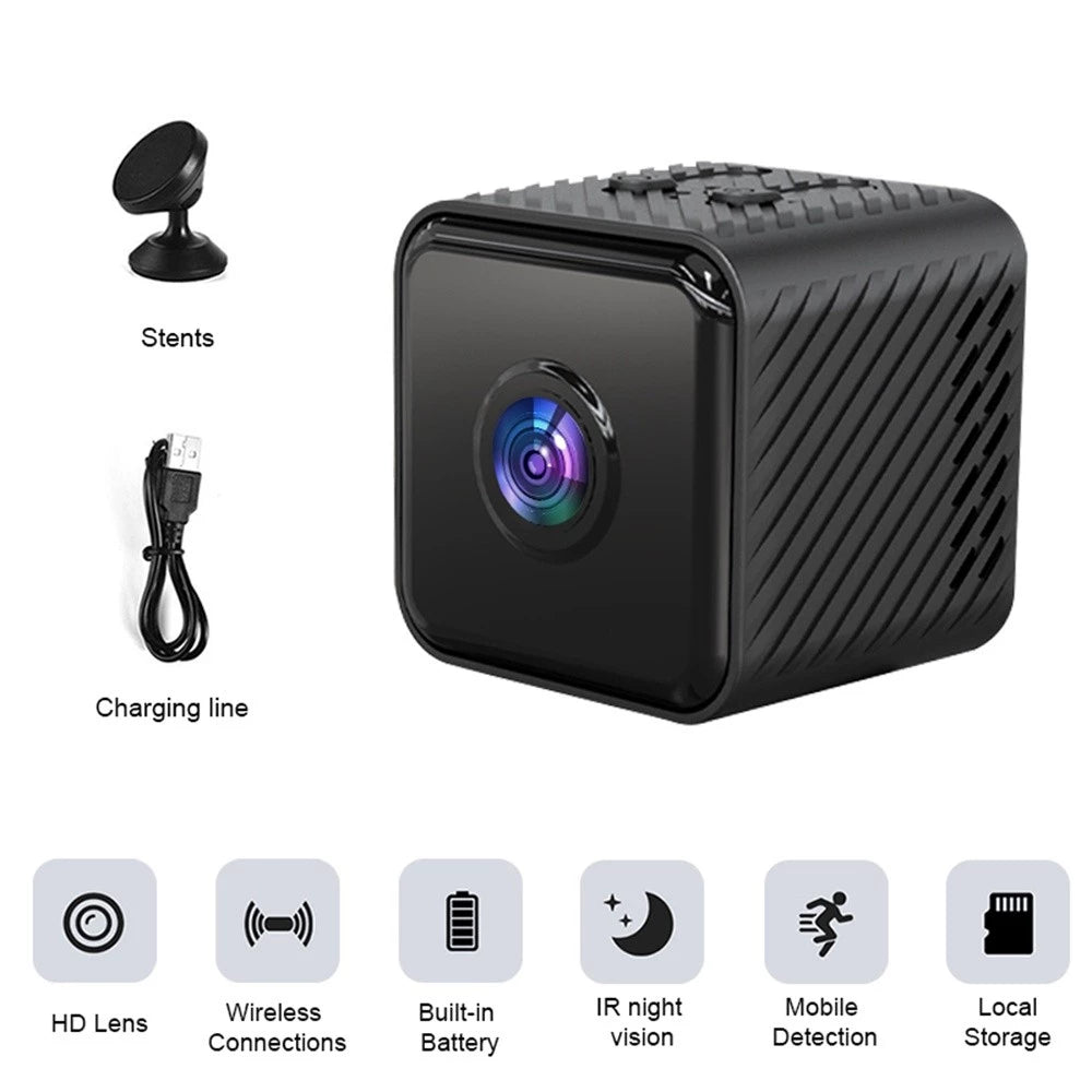 MINI CAMARA ESPIA IP X6 APP HDWIFICAMPR